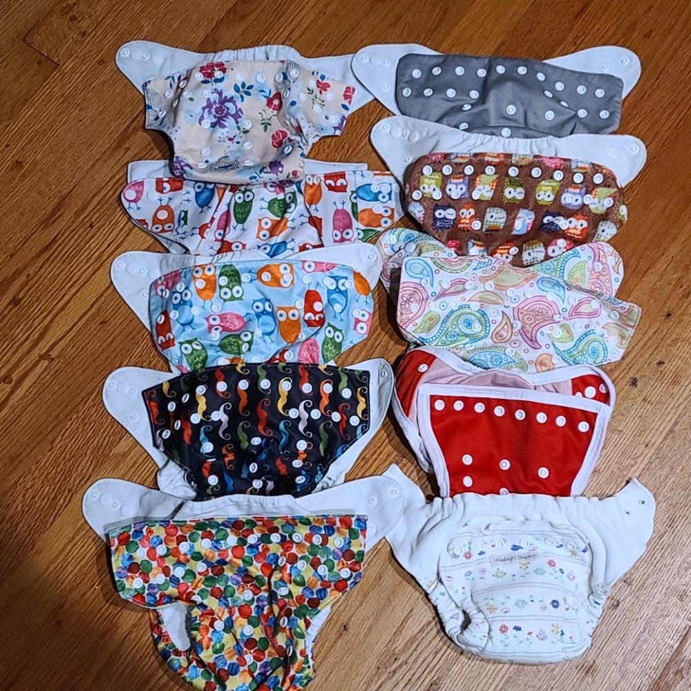 10 cloth diaper covers